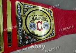 Cleveland Guardians MLB World Series Baseball Championship Belt 2MM Brass