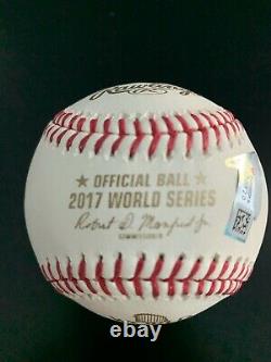 Cody Bellinger Signed Autographed Baseball 2017 World Series MLB/Fanatics COA