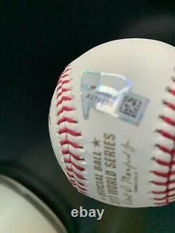 Cody Bellinger Signed Autographed Baseball 2017 World Series MLB/Fanatics COA