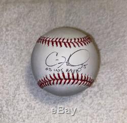 Cole Hamels Signed Autographed 2008 World Series MVP Baseball Phillies JSA COA