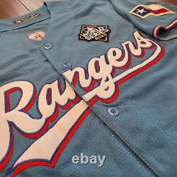 Corey Seager #5 Texas Rangers Stitched Blue 2023 World Series Patch Jersey