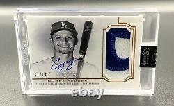 Corey Seager 7/10 Auto 2020 Topps Dynasty Patch DAP-CS1 Dodgers World Series MVP