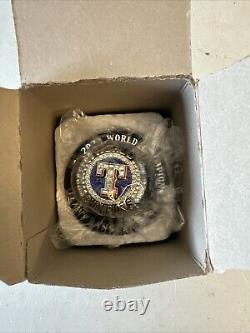 Corey Seager World Series Replica Ring SGA Texas Rangers 5/14/24