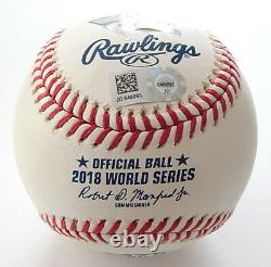 Craig Kimbrel Signed Official Rawlings 2018 World Series Baseball Auto Fanatics