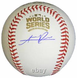 Cubs ADDISON RUSSELL Signed Official 2016 World Series Baseball SCHWARTZ