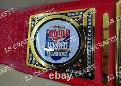 Custom Minnesota Twins World Series Championship Belt Adult Size 2mm Brass