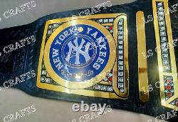 Custom New york Ny Yankees Championship Belt World Series Champions 2mm Brass