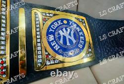 Custom New york Ny Yankees Championship Belt World Series Champions 2mm Brass