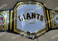 Custom SF Giants World Series Championship Belt Adult Size 2mm Brass