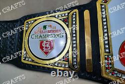 Custom St. Louis Cardinals World Series Championship Belt Adult Size 2mm Brass