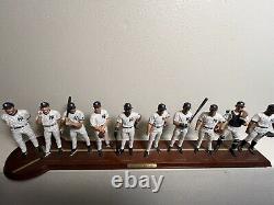 Danbury Mint 1999 New York Yankees Team Figures World Series Baseball Champions