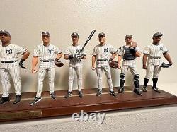 Danbury Mint 1999 New York Yankees Team Figures World Series Baseball Champions