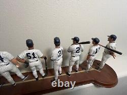 Danbury Mint 1999 New York Yankees Team Figures World Series Baseball Champions