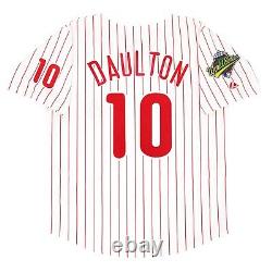 Darren Daulton 1993 Philadelphia Phillies World Series Home & Road Men's Jersey