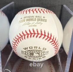 David Eckstein Signed Rawlings Official MLB 2006 World Series Baseball 06 WS MVP