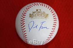 David Freese Autographed Official World Series 2011 MLB Baseball PSA