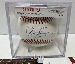 David Freese St. Louis Cardinals 2011 World Series Mvp Inscription Baseball Jsa