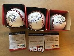 David Ortiz Authenticated / Autographed 2013 World Series Baseball PSA/DNA