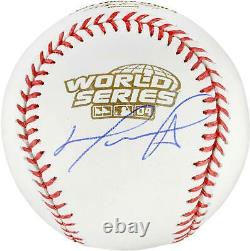 David Ortiz MLB Boston Red Sox 2004 World Series Autographed Baseball