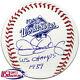 Dennis Eckersley Signed Autographed 1989 World Series Baseball Jsa Auth