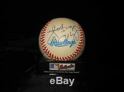 Derek Jeter +10 Signed 1999 World Series Rawlings Baseball- N. Y. Yankees- Sale