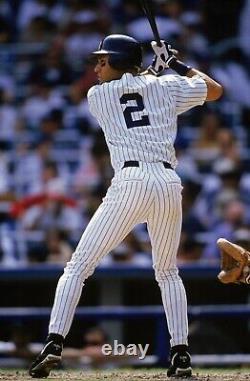Derek Jeter 1996 World Series New York Yankees Rookie Authentic Jersey Sz 48