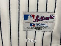 Derek Jeter 1999 World Series Yankees Vintage Authentic Baseball Jersey Sz 56