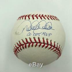 Derek Jeter 2000 World Series MVP Signed Inscribed MLB Baseball Steiner COA