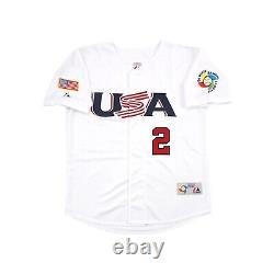 Derek Jeter 2006 Team USA World Baseball Classic WBC (Home/Road) Men's Jersey