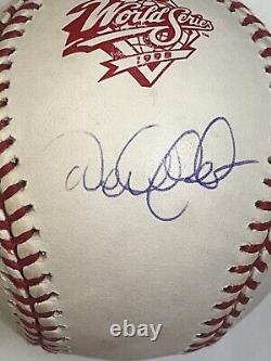 Derek Jeter Autographed Signed World Series Baseball NY Yankees Steiner/MLB COA