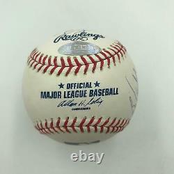 Derek Jeter & Mariano Rivera Yankees World Series MVP's Signed Baseball JSA COA