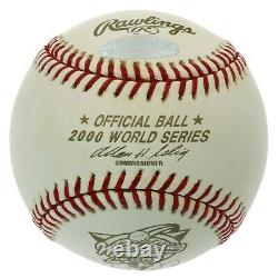 Derek Jeter Signed 2000 World Series Official Baseball STEINER holo # 69 of 500