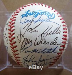 Detroit Tigers 1968 World Series Champions American League Baseball Signed by 22