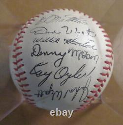 Detroit Tigers 1968 World Series Souvenir Ball with team facsimile signatures