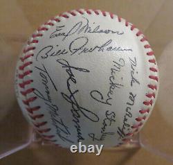 Detroit Tigers 1968 World Series Souvenir Ball with team facsimile signatures