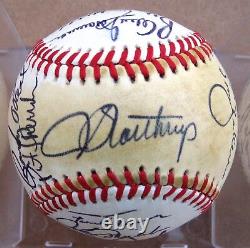 Detroit Tigers Baseball Signed by 6 from 1984 World Series Champions + 15 others