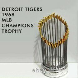Detroit Tigers Mlb World Series Baseball Trophy Cup Replica Winner 1968