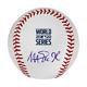 Dodgers Magic Johnson Signed 2020 World Series Logo Oml Baseball Bas Presale