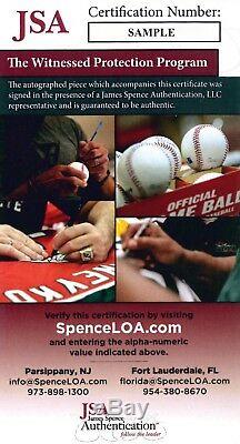Dodgers Tom Tommy Lasorda Signed Autographed 1981 World Series Baseball JSA Auth