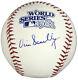 Dodgers Vin Scully Signed 1981 World Series Logo Oml Baseball Bas Witnessed
