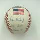 Don Mattingly Ceremonial First Pitch 2001 World Series Signed Baseball Steiner