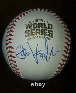 EDDIE VEDDER signed 2016 World Series Baseball PEARL JAM, CUBS PSA/DNA AC06011