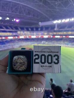 Florida Marlins 2003 World Series Replica SGA Miami RARE Championship Ring