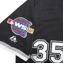 Frank Thomas Chicago White Sox 2005 World Series Alt Black Men's Jersey (S-3XL)