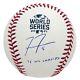 Freddie Freeman Signed World Series Major League Baseball 21 Ws Champs Mlb Coa