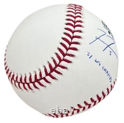 Freddie Freeman Signed World Series Major League Baseball 21 WS Champs MLB COA