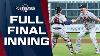 Full Final Inning Of World Series Game 6 The Braves Get The Final 3 Outs To Win It