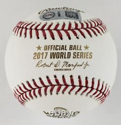 GEORGE SPRINGER'17 WSMVP' Signed Official 2017 World Series Baseball-USA SM COA