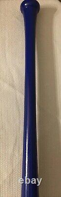 HTF 2016 Chicago Cubs World Series Louisville Slugger Blue Baseball Bat 33.5 L