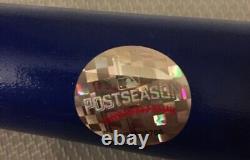 HTF 2016 Chicago Cubs World Series Louisville Slugger Blue Baseball Bat 33.5 L